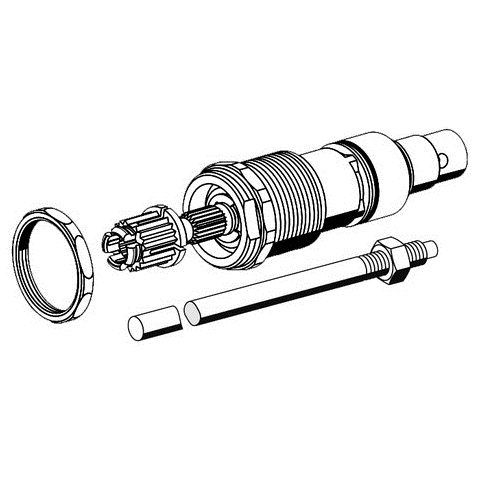 Schell Oberteil POLAR II Set, Spindel L: 488mm, mit Ablänghilfe 222350099
