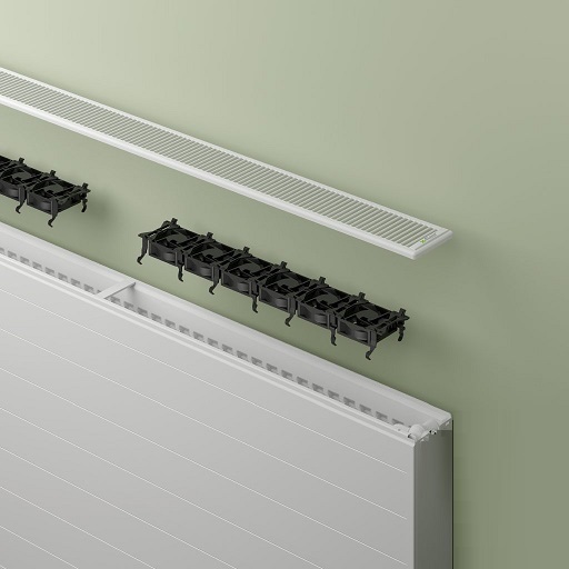 Kermi x-flair Wärmepumpen-Heizkörper Line-K Typ 33 H: 90 L: 200cm weiß PLK3L0902001N1K