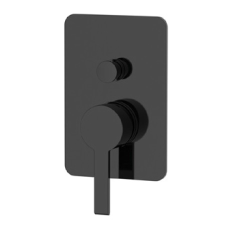 Avenarius UP-Wanne-Brause-Einhand-Mischbatterie schwarz 2306150040