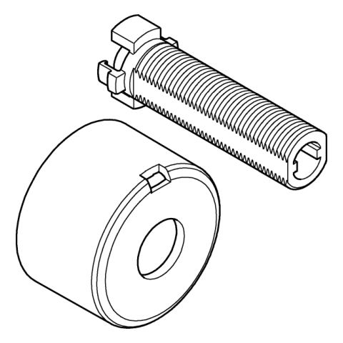 Grohe Spindel für SmartControl Unterputz Kartusche 48359000 3 Stück 49088000