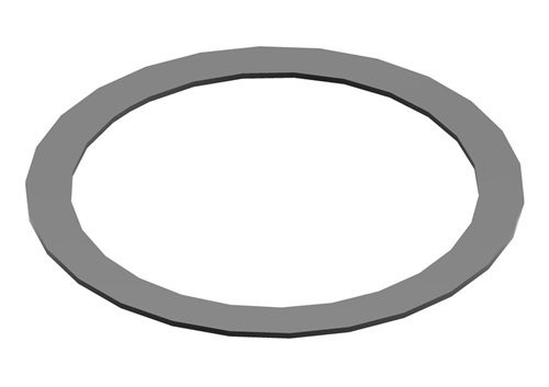 Bosch Flachdichtung für Abgasventil Pellet 1/2W 7747001617