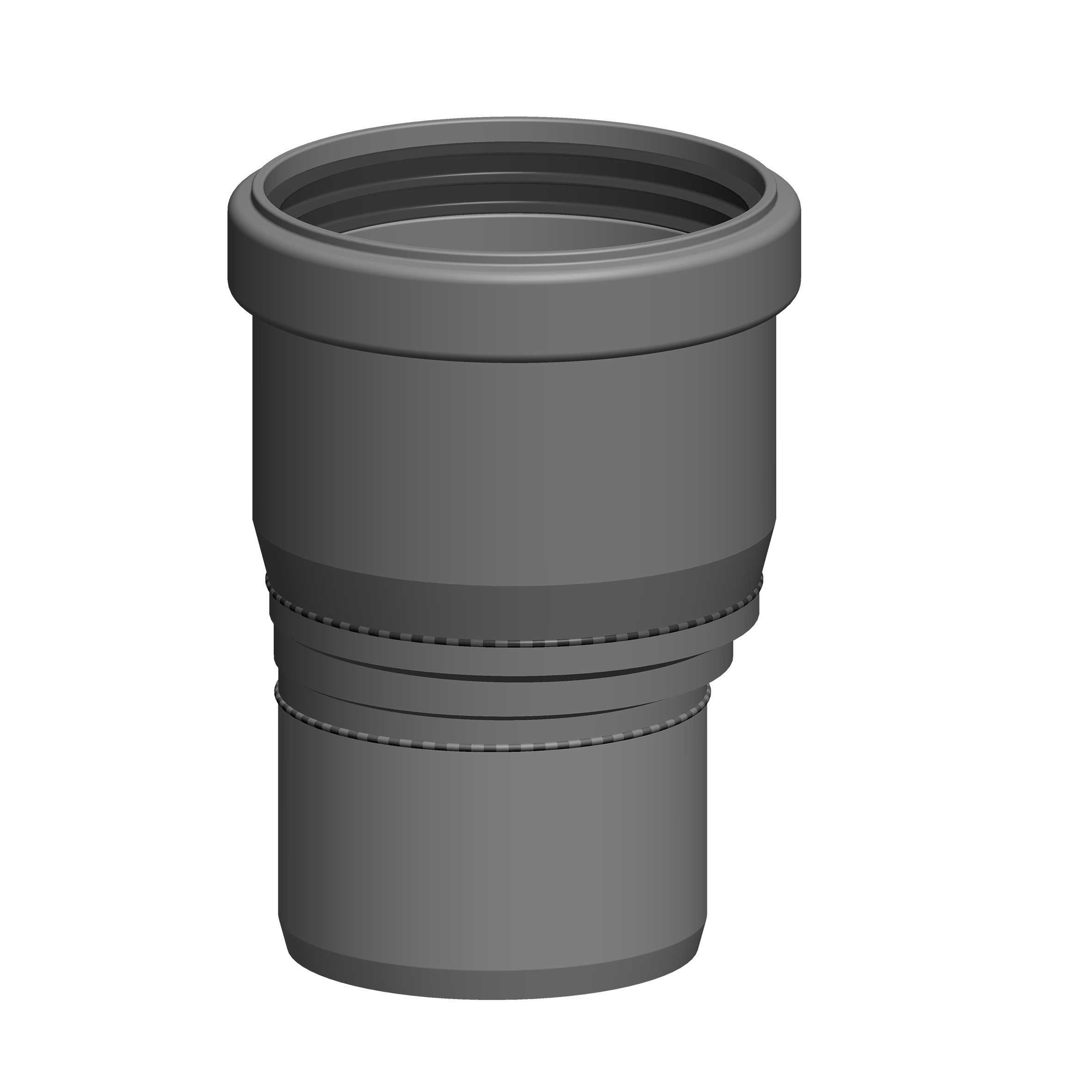 Atec PolyTop Erweiterung D80_DN100 exzentrisch 1166