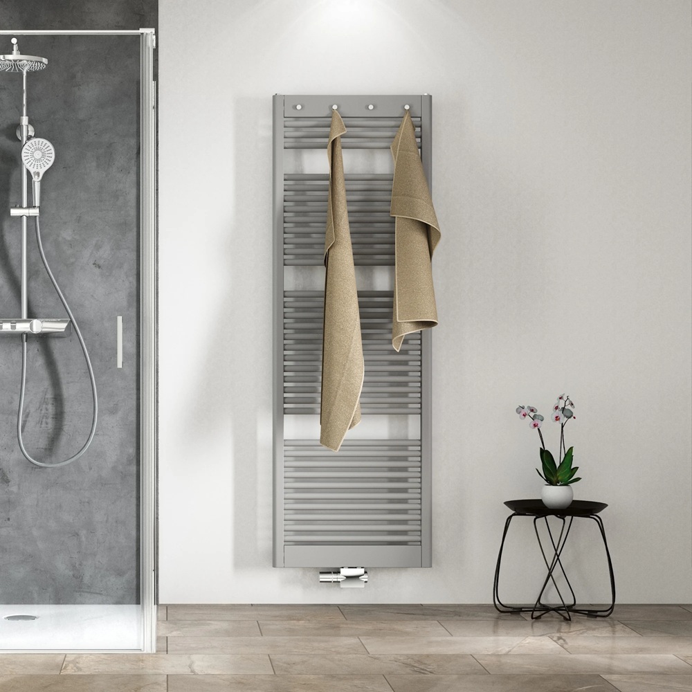 HSK Designheizkörper Line Pro H: 177,5 B: 60cm, graphit-schwarz 8096178-173