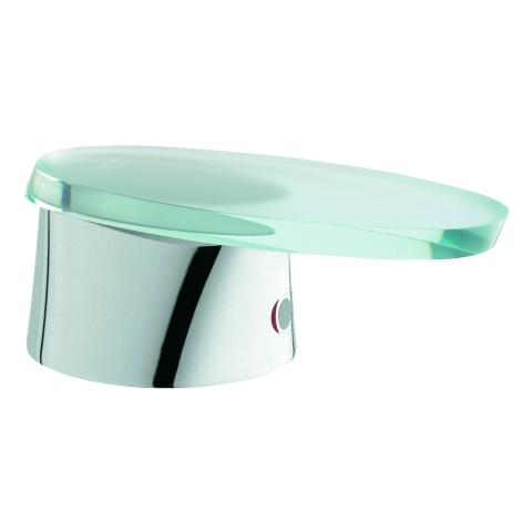 Grohe Glashebel Taron für Einhand-Wannenkombination chrom/wild satin 46483NB0