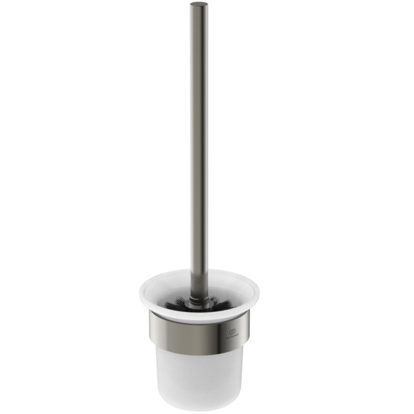 Ideal Standard WC-Bürstengarnitur Conca, rund, silber T4495GN
