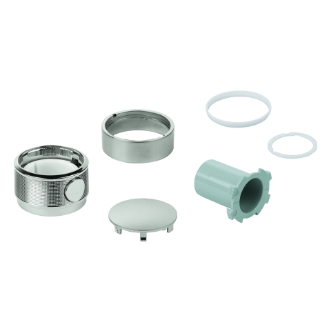 Grohe Temperaturwählgriff für Grohtherm SmartControl Fertigmonatge-Set supersteel 49029DC0