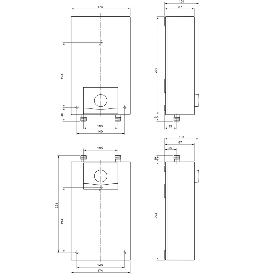 Vaillant electronicVED E 11-13/1 L O 0010044427