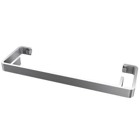 Kermi Handtuchbügel Verteo für Typ 10, Baulänge 600mm Edelstahl matt gebürstet ZC01230002