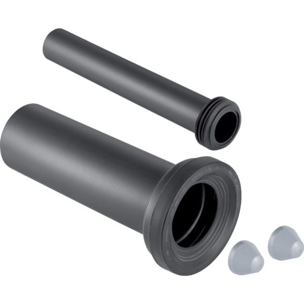 Geberit Anschlussset für Wand-WC d90/45 L:30cm, mattverchromt 152.441.46.1