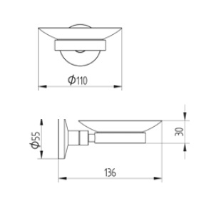 Avenarius Seifenhalter 1701200010