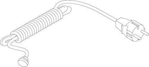 Bosch / Buderus Netzkabel 87186661360