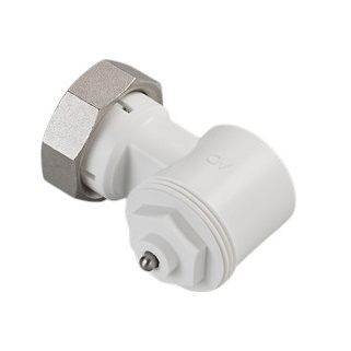 Zehnder Winkeladapter für Thermostat M30 x1,5 Kunststoff, weiß 819500