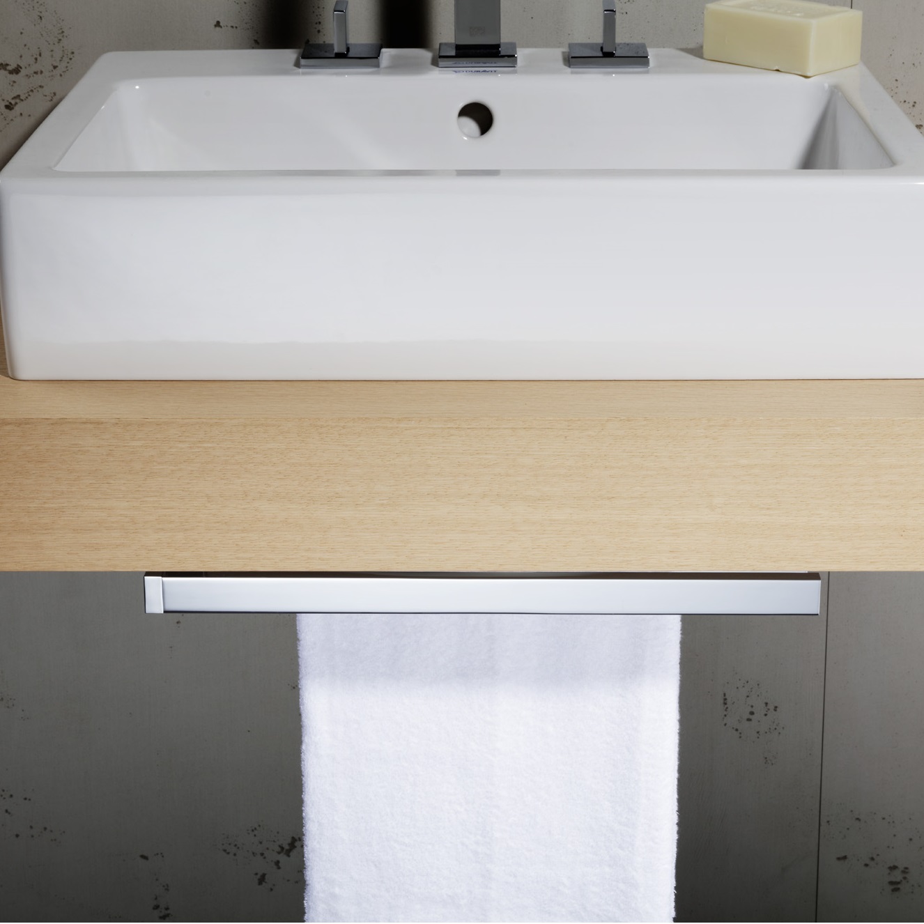 Avenarius Universal Handtuchhalter eckige Form 42,4cm 9001430010