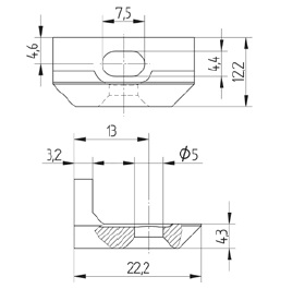 Avenarius Wandbefestiger 1009012000