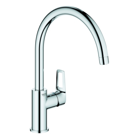 Grohe BauLoop Einhand-Spültischbatterie chrom hoher Auslauf GROHE ZERO 31368001