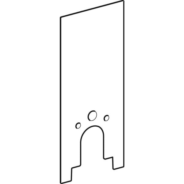 Geberit Frontverkleidung für AquaClean Mera Classic Stand-WC, weiß 244.124.00.1