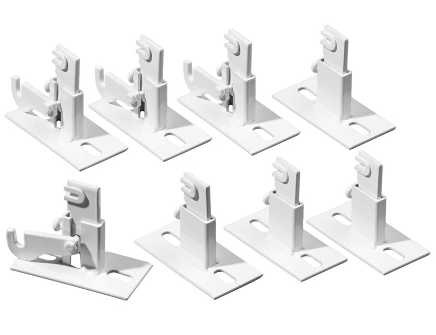 Zehnder Set 8xAKP, RAL 9016 mit 4xAKPS+4xAKP, für Plano / P25 668431