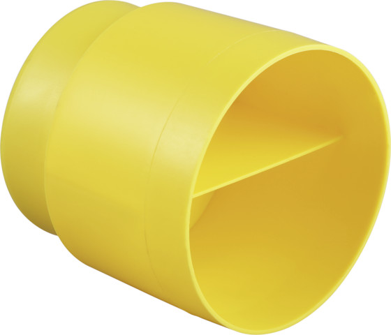 Viega Stopfen 8010.23 in DN80 Kunststoff gelb RAL 1004 308377