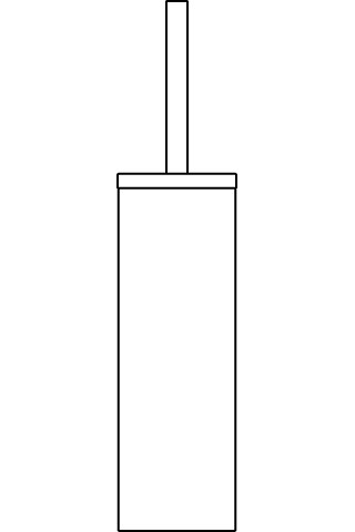 Ideal Standard Bürstengarnitur IOM bodenstehend edelstahl poliert A9108MY