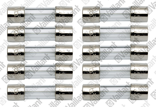 Vaillant Sicherung 50A T VC 107 E VC 166&206&256 E, 10 Stück 251964