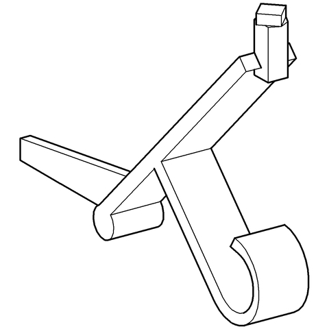 Grohe Betätigungshebel für WC-Spülkasten 43976000
