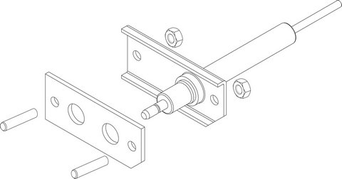 Bosch / Buderus Überwachungselektrode VM G-Unit 8738804966