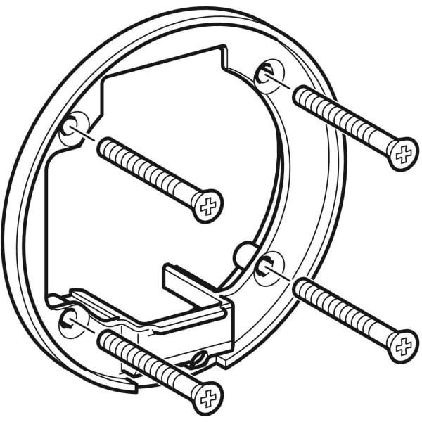 Geberit Set Magnetträger zu Waschtischarmatur Typen 87 und 88 241.659.00.1
