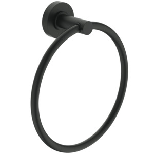 Ideal Standard Handtuchring IOM schwenkbar schwarzes satiniertes A9130XG