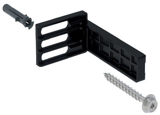 Geberit Befestigungswinkel 1 cm, für UP-Spülkasten 241.026.00.1