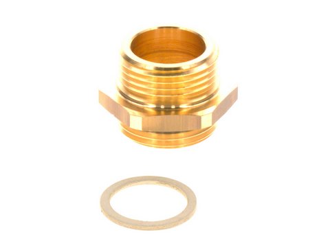 Bosch / Buderus Doppelnippel G1x31 mit O-Ring für GB212-40, G25, für Anschlußteile 8718583176