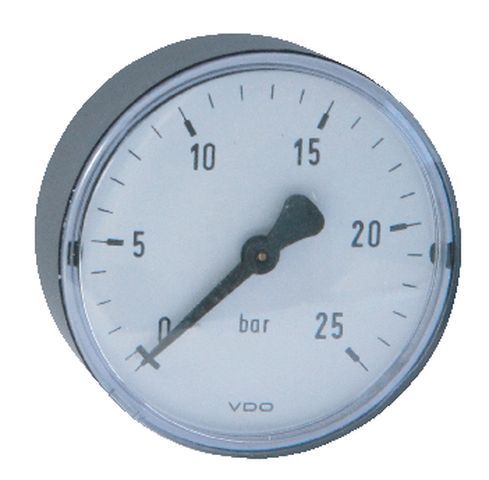 SYR Manometer für Drufi DFR/DFF, Gewindeanschluss G 1/4, Anzeigebereich: 0-25 bar 2315.00.922