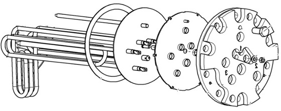 Stiebel Eltron Heizflansch 6000W 400V St SHW-CH 278218