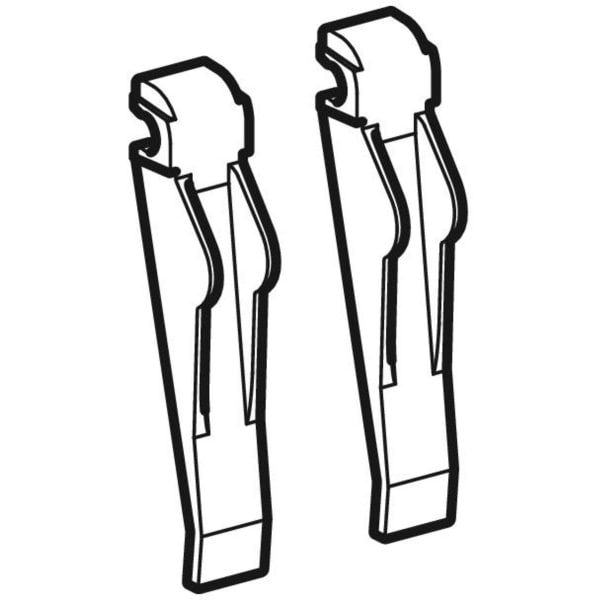 Geberit Set Wippen zu Betätigungsplatte Omega60 243.294.00.1