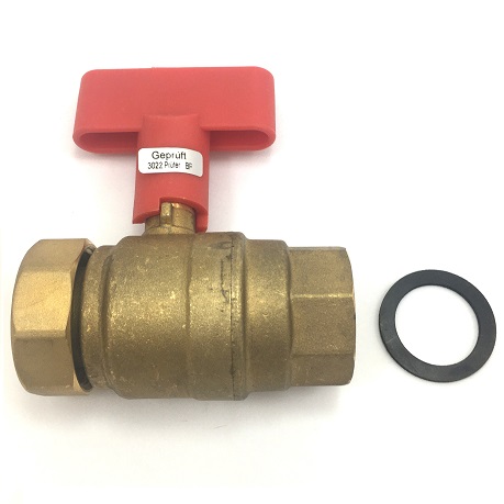 Bosch Kugelhahn RP1 1/4 mit Rückschlagventil 5584720