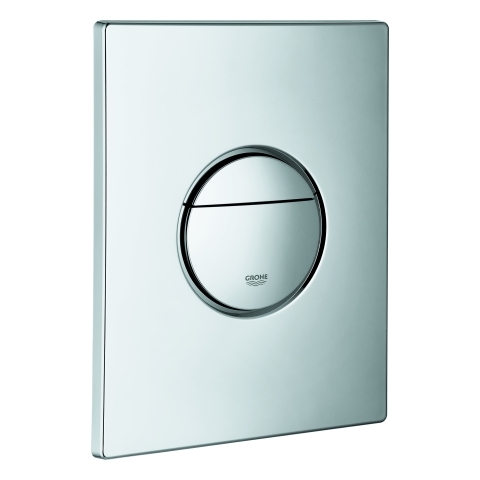 Grohe Abdeckplatte chrom, mit Drucktaste 42375000