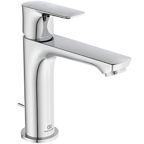 Ideal Standard Waschtisch-Armatur Connect Air, Grande Slim mit Ablaufgarnitur, 5l/min, BlueStart, chrom A7013AA