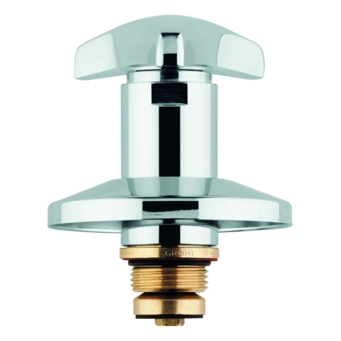 Grohe Oberteil für Unterputz-Ventile Trecorn Griff mit Markierung rot 3/4" chrom 11505000