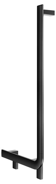Keuco Winkelgriff 90 Grad AXESS rechts 381/851mm schwarz matt 35006370801