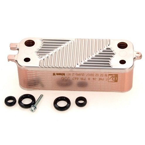 Buderus Plattenwärmetauscher für GB172, für Hydraulikblock 87186402310