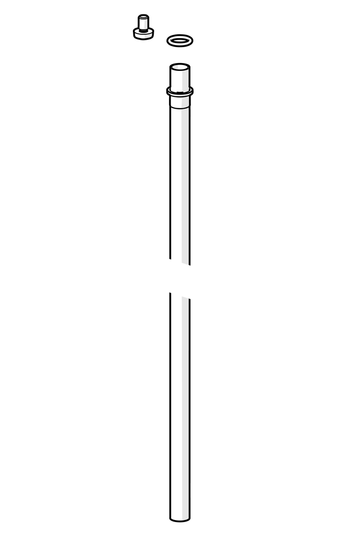 Hansa Rohr d 10mm, L=413mm 59911423