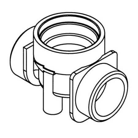Schell Aufnahmegehäuse Kartuschenventil L: 68mm, 3/4" AG 015040099