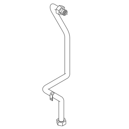 Bosch Verbindungsrohr Brenner Lin-K23 7100762