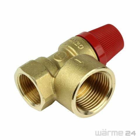 Bosch / Buderus Sicherheitsventil GB112-60W für GB112, für Vorlauf GB112W/WT 67900538