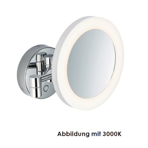 Avenarius Kosmetikspiegel-Wandmodell mit Direktanschluß und Sensor-Schalter 9505131010