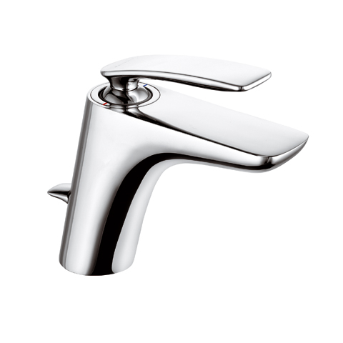 Kludi Balance Waschtisch-Einhandmischer 126mm mit Ablaufgarnitur, chrom, DN10 520230575