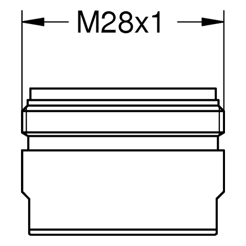 Grohe Strahlregler chrom für Einhandmischer 64445000
