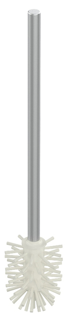 Keuco Toilettenbürste Plan Alu-finish, Bürstenkopf weiß 14972174000