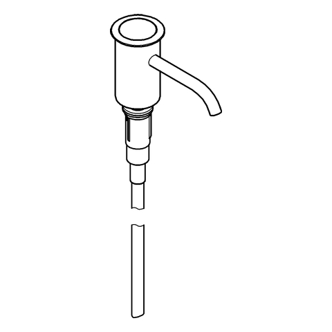 Grohe Pumpvorrichtung chrom 48170000