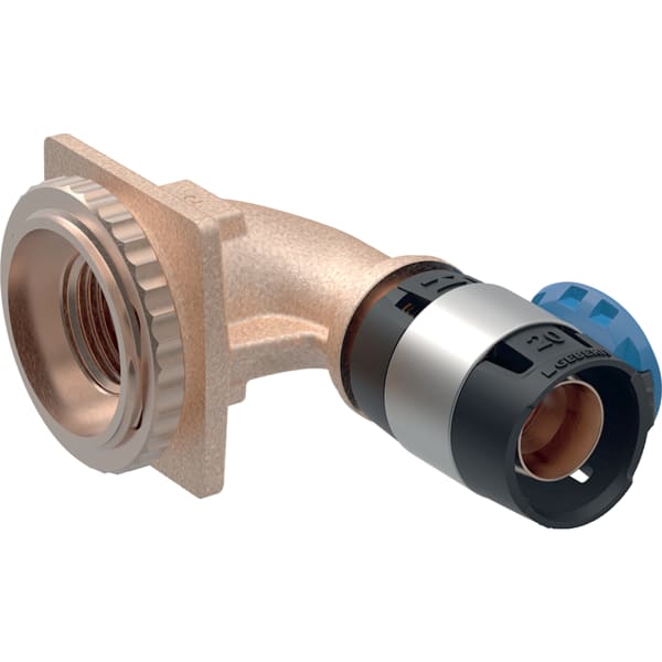 Geberit FlowFit Anschlusswinkel 90 Grad für UP-Spülkasten Rg+ d20-Rp1/2 620.891.00.1