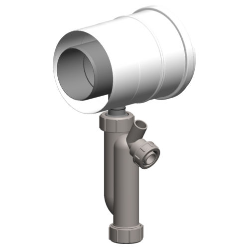 Atec PolyClassic Kondensatablauf PC DN80/125 mit Siphon 1448